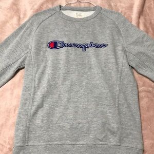 Oversized Champion Fleece Crewneck